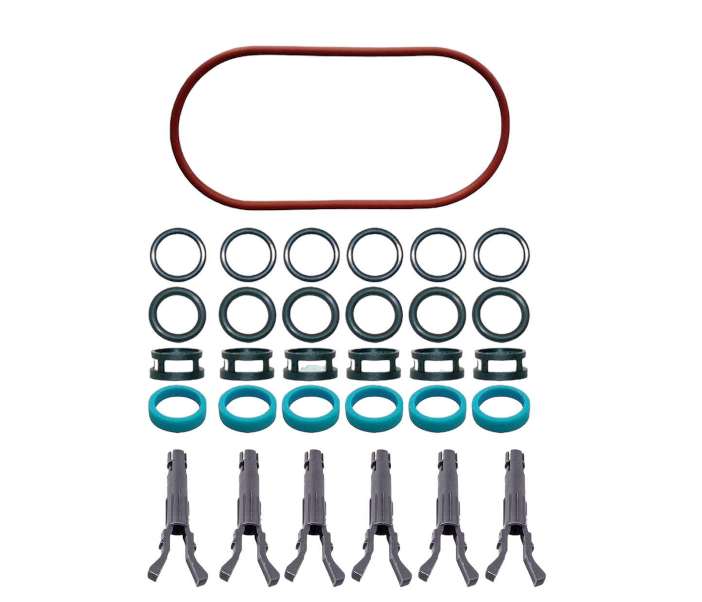 KV006 Kit Inyector Vortec Chevrolet Blazer, Grand Blazer, Silverado, Cheyenne 6Cil Pulpo Araña